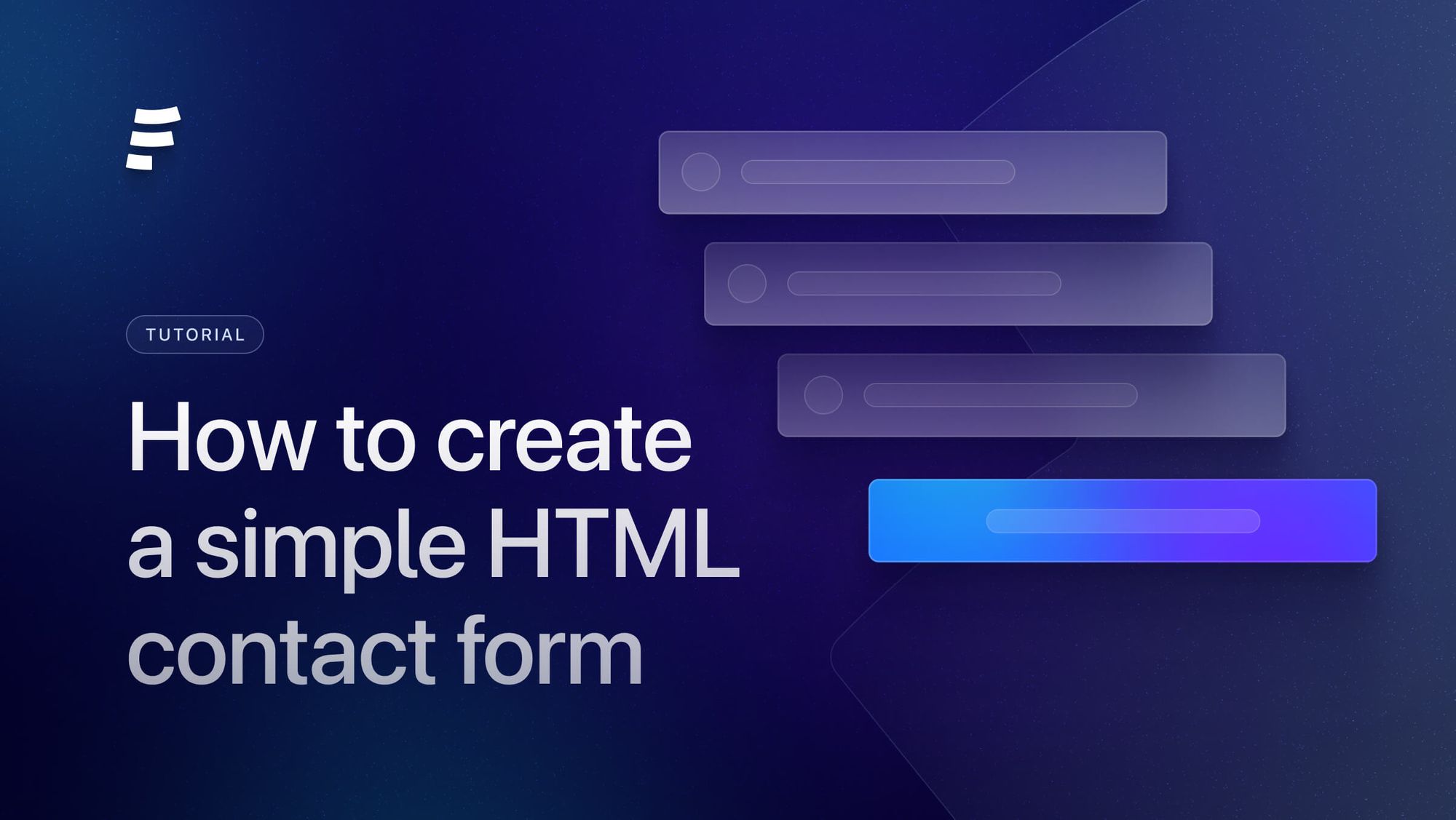 How To Create A Simple HTML Contact Form That Sends Email